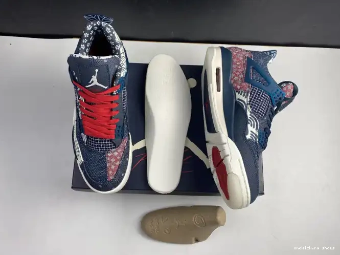 Rep Sashiko Retro 4 Air CW0898-400 Jordan SE 0502